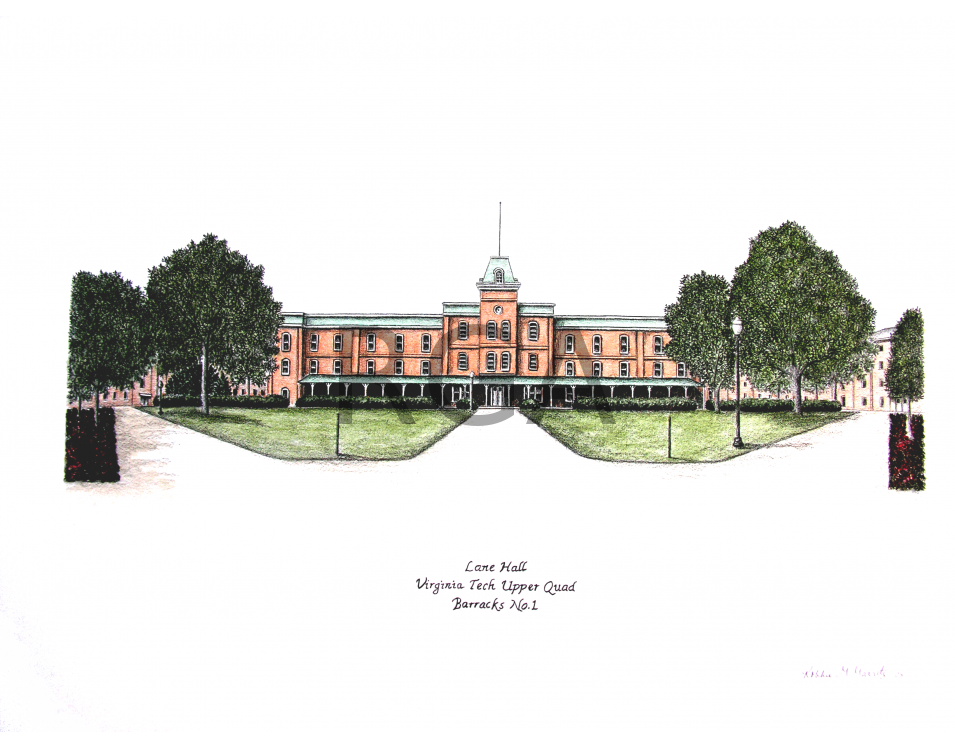 Virginia Tech - Lane Hall